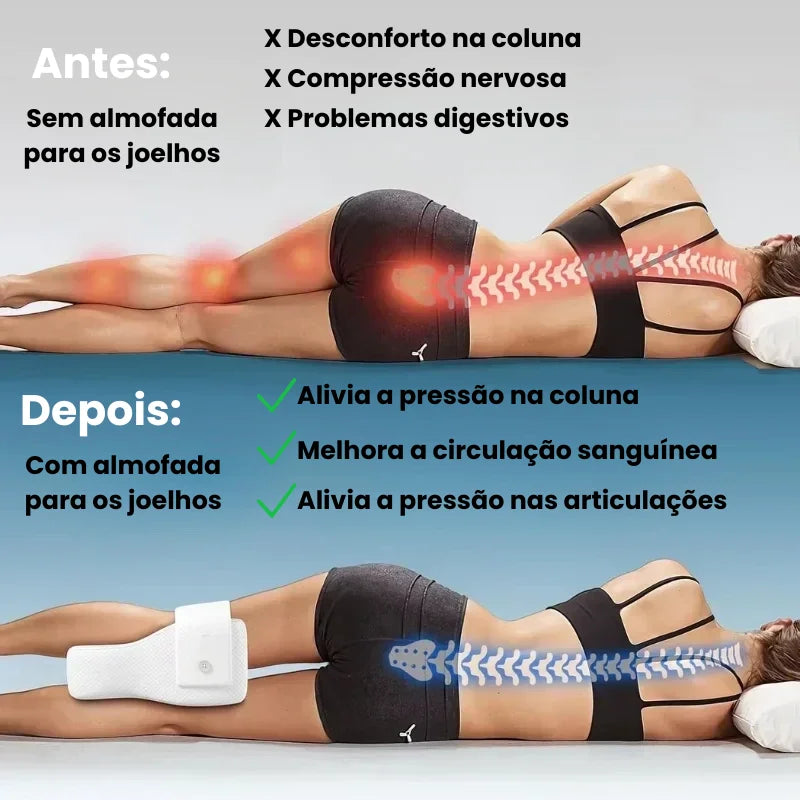 Almofada Ortpédica para dor nos Joelhos e Quadril OrthoSense