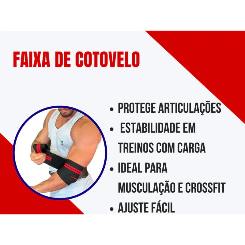 Cotoveleira Ortopédica para Alívio da Dor e Estabilidade Muscular ProFlex