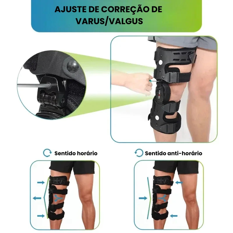 Joelheira Ortopédica para Osteoartite e Lesões Avançadas Relief