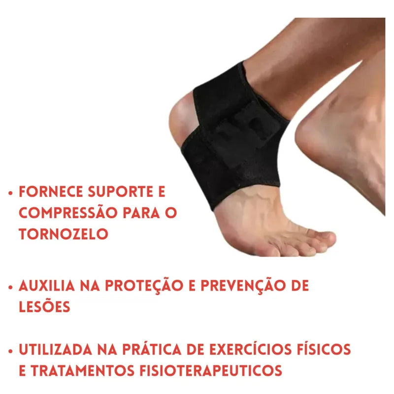 Tornozeleira Ortopédica Contra Entorse e Tendinite ProtectFlex