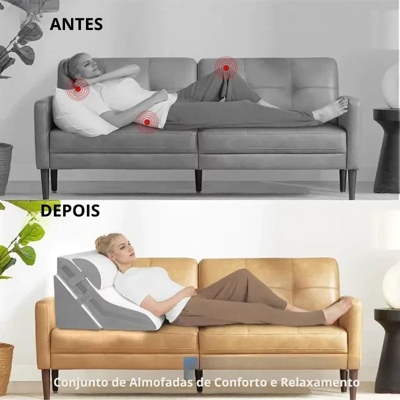 Travesseiro Ortopédico Anti-Refluxo OrthoX