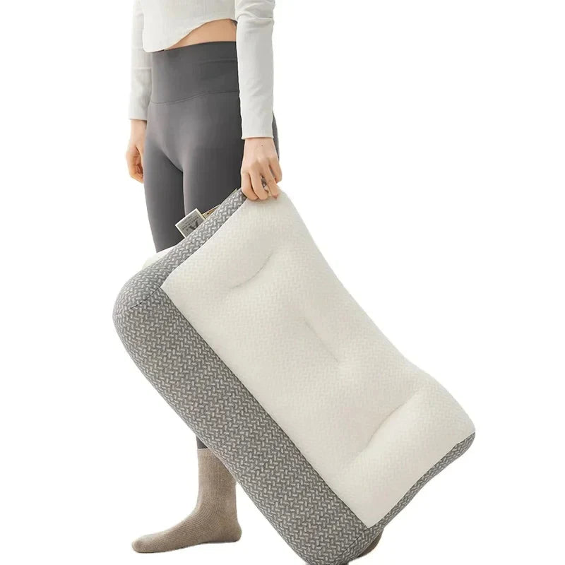 Travesseiro Ortopédico Conforto de coluna e pescoço Tricot