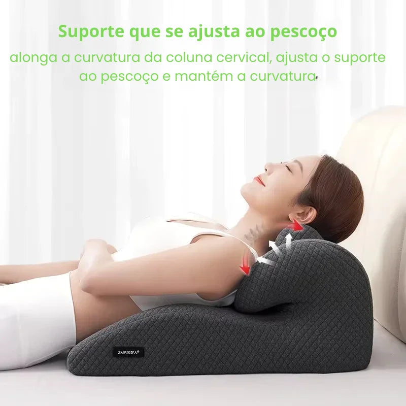 Almofada Ortopédica Anti-Refluxo e Dor nas Costas Luxconfort