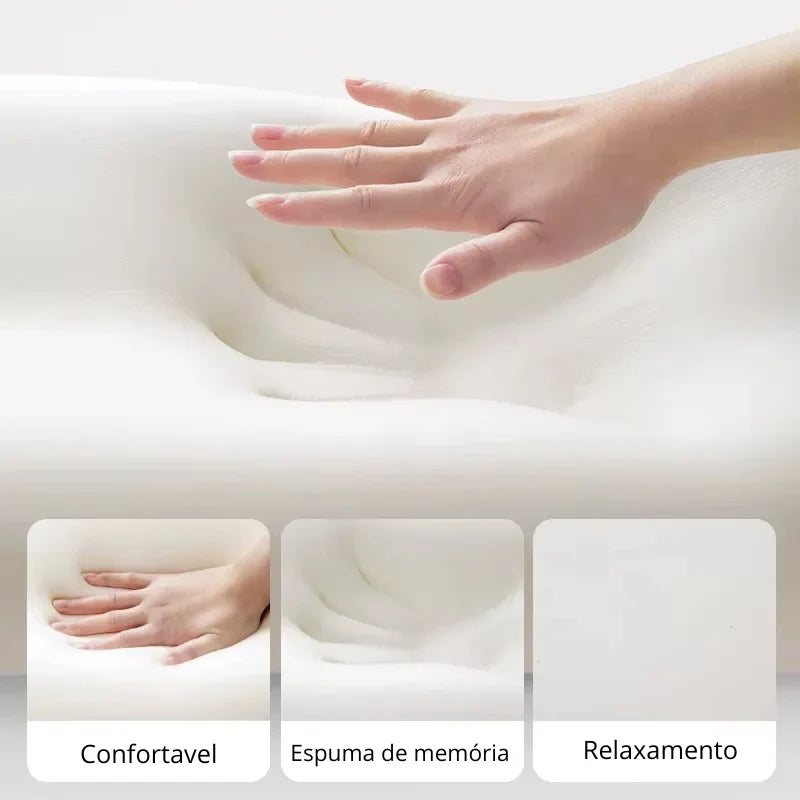 Almofada Ortopédica Anti-Refluxo e Dor nas Costas Luxconfort