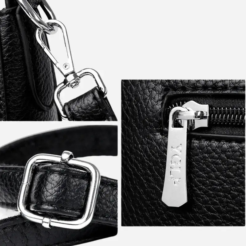 Bolsa-Feminina-Transversal-Hobo-Adele-Modelo-Preto-Couro-Detalhes-com-acabamentos
