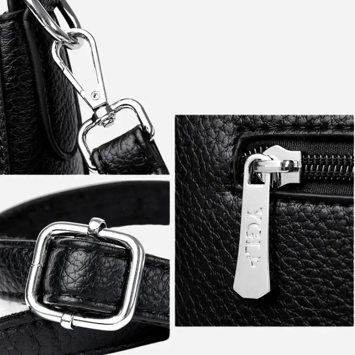 Bolsa-Feminina-Transversal-Hobo-Adele-Modelo-Preto-Couro-Detalhes-com-acabamentos