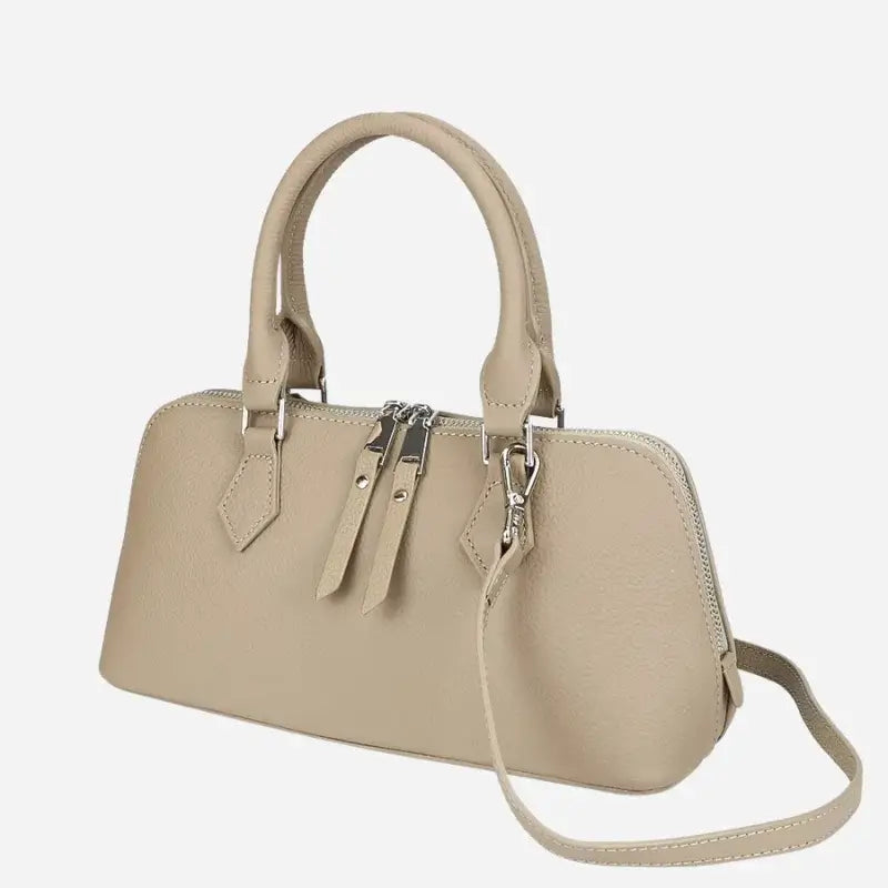 Bolsa-Feminina-de-Couro-Evelyn-Cinza-Lado-bolsa-feminina-bolsa-transvesal-promoção-bolsa-de-couro-feminina