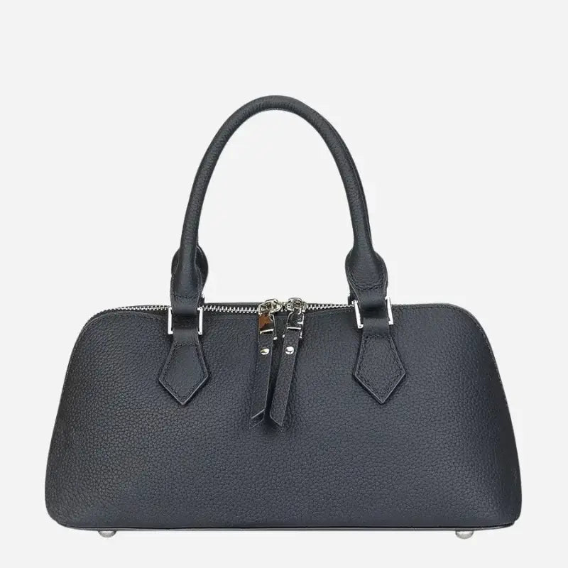 Bolsa-Feminina-de-Couro-Evelyn-Preta-bolsa-feminina-bolsa-transvesal-promoção-bolsa-de-couro-feminina