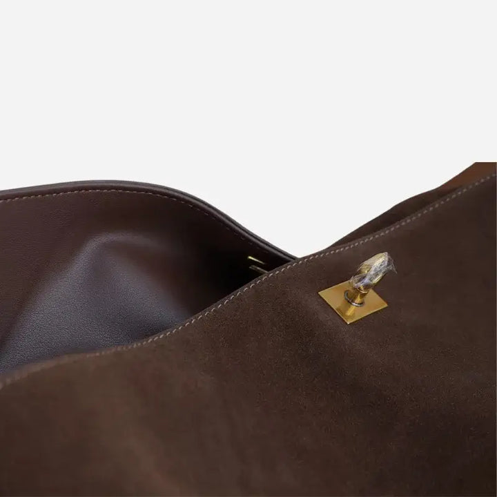 Bolsa-Tote-Feminina-de-Camurça-Felipa-Cafe-Fechadura-bolsa-feminina-promoção-bolsa-de-couro-feminina-bolsa-bolsa-de-couro-feminina-grande-bolsa-tote-bolsa-tote-grande-bolsa-tote-bag-bolsa-tote-schutz-bolsa-tote-couro