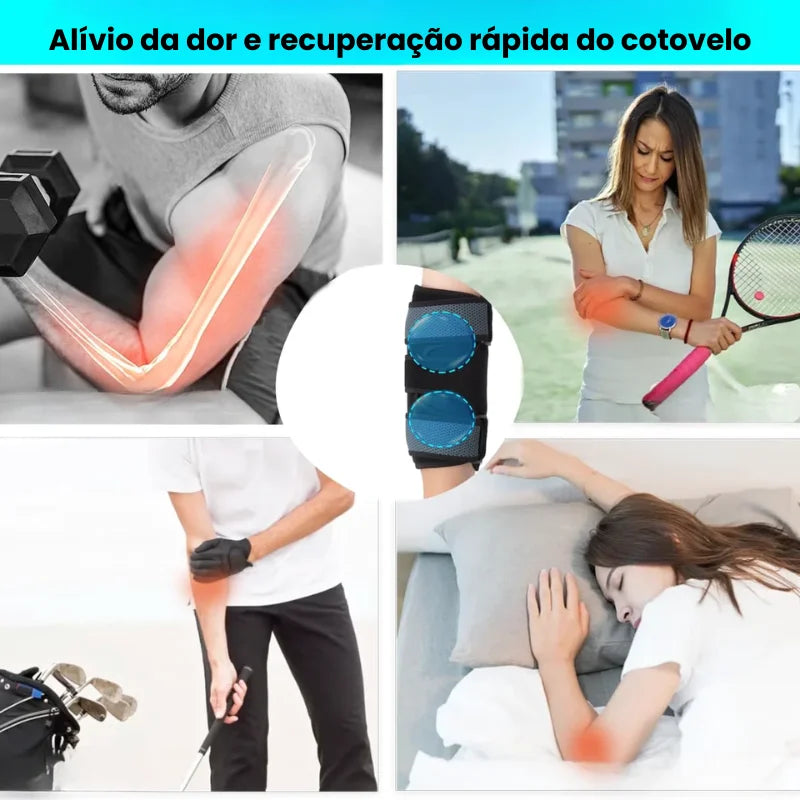 Cotoveleira Ortopédica Alívio da Tendinite e Síndrome do túnel Recovery
