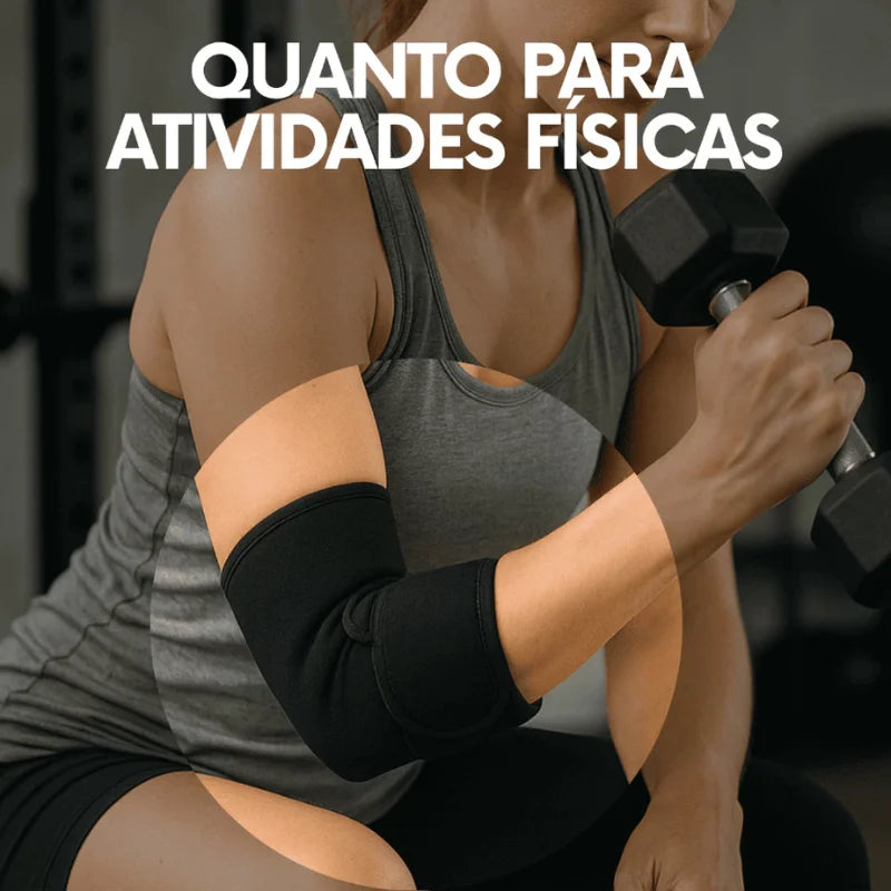 Cotoveleira Ortopédica Alívio para Tendinite e Esportes FlexPain