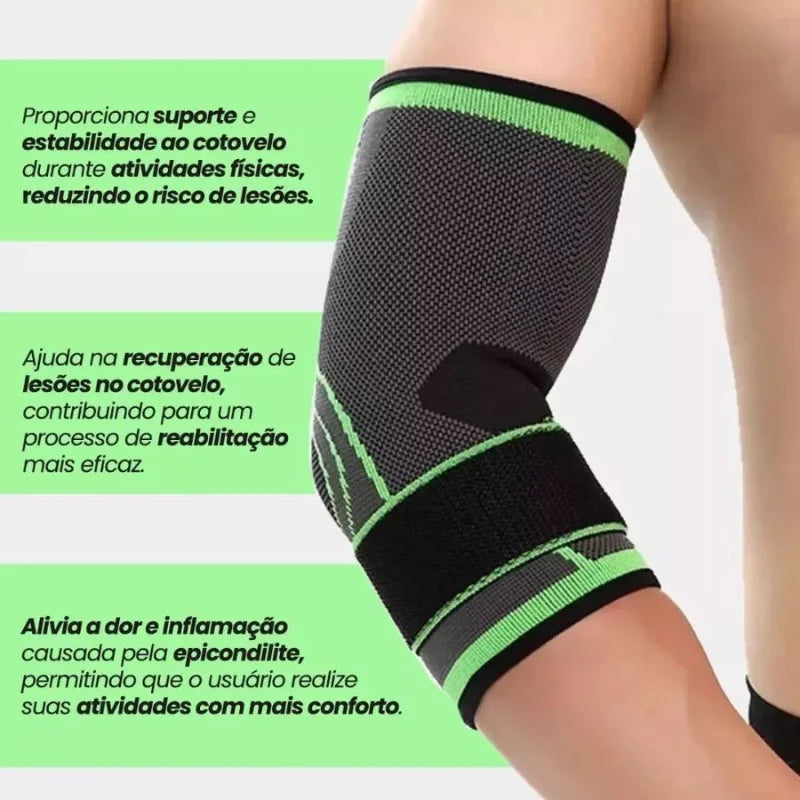 Cotoveleira Ortopédica para Tendinite e Epicondilite AlivioFlex