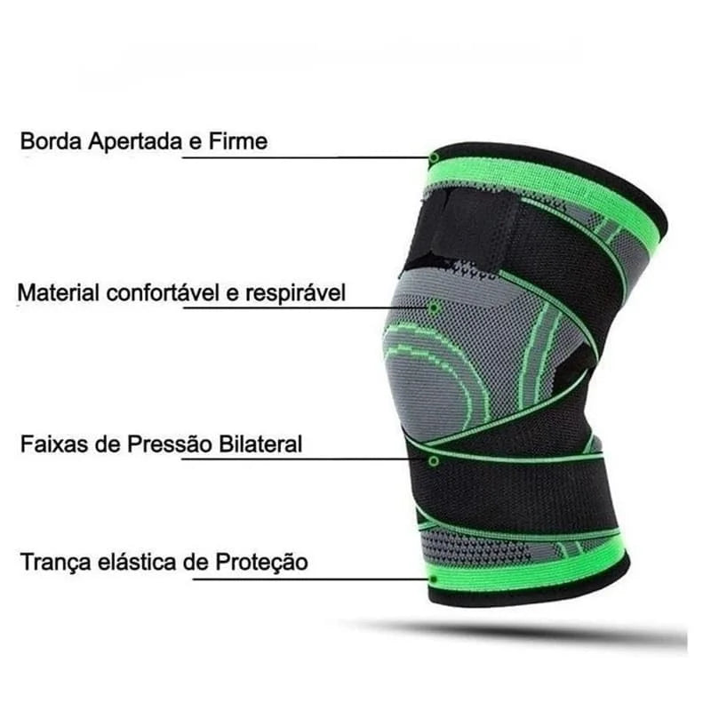 Joelheira Ortopédica Alivio Para Tendinite Patelar VittaProtect