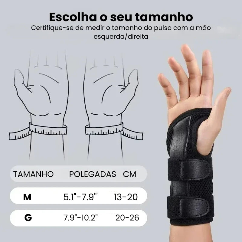 Munhequeira Ortopédica para Túnel do Carpo e Tendinite CarpoMax