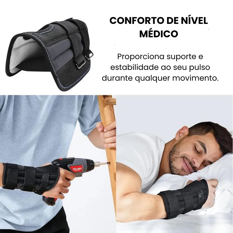 Munhequeira Ortopédica para Túnel do Carpo e Tendinite CarpoMax