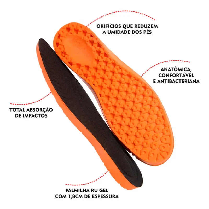 Palmilha Ortopédica para Esporão Calcâneo GelPro4D
