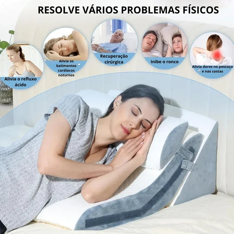 Travesseiro Ortopédico Anti-Refluxo OrthoX