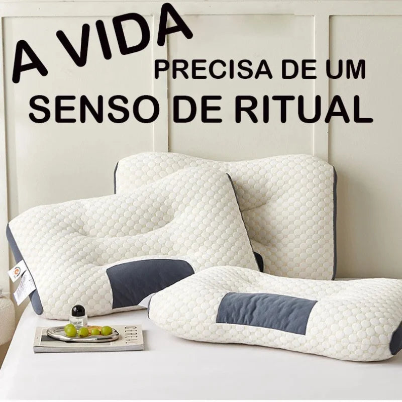 Travesseiro Ortopédico Alivio Cervical, Ombro e Pescoço VittaSaúde